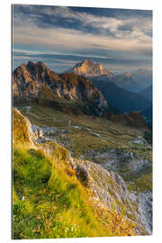 Gallery print Spiral mountain road