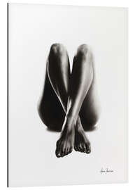 Aluminium print Crossed Legs Study 44