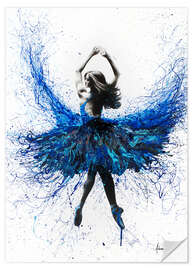 Selvklebende plakat York Crystal Dance