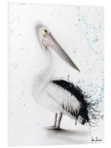 PVC print Proud pelican