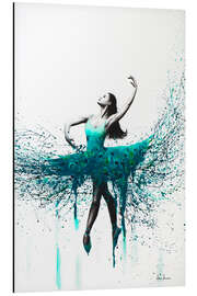 Magnettafel Türkiser Twist