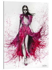 Gallery print Expressive in pink