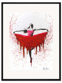 Gerahmter Kunstdruck Sittlicher Herztanz