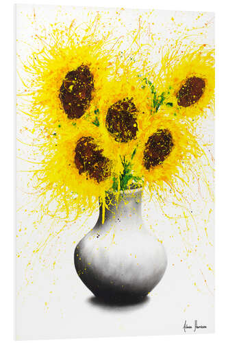 Tableau en PVC Tournesols