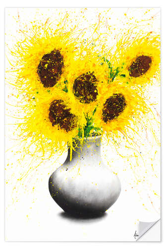 Muursticker Sunflower Song