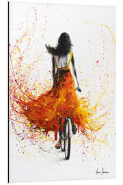 Magnettafel Auf dem Weg zu dir