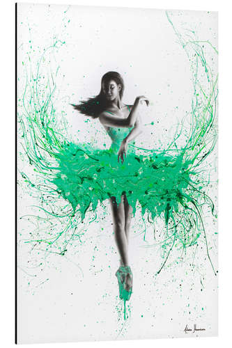 Aluminium print Southern Jade Ballerina