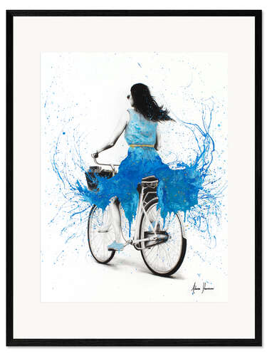 Ingelijste kunstdruk Easy Sunday Morning