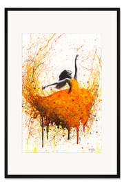 Gerahmter Kunstdruck Tangelo-Feuertanz