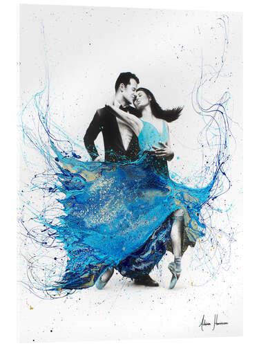 Acrylic print The First Dance