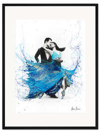 Gerahmter Kunstdruck Der erste Tanz