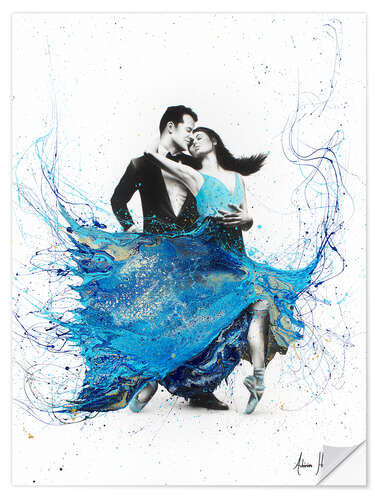 Selvklebende plakat The First Dance