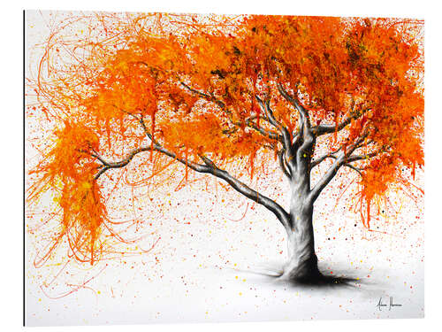 Quadro em plexi-alumínio Autumn Flames