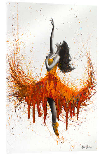 Acrylic print Desert dance