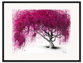 Gerahmter Kunstdruck Opulenter Pflaumenbaum