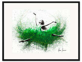 Gerahmter Kunstdruck Stolz und Ausdauer