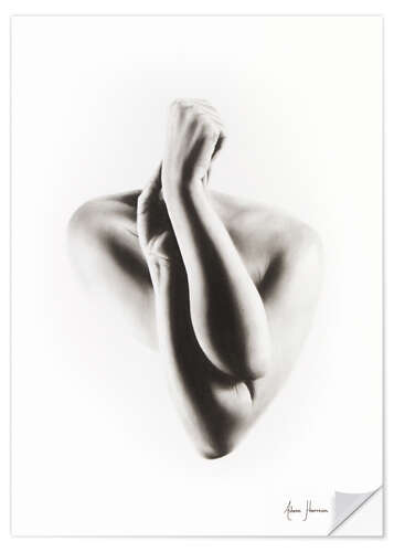 Selvklebende plakat Arms Nude Study 55