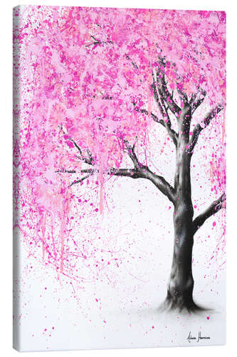 Canvas print Mysterious blossom