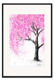 Gerahmter Kunstdruck Geheimnisvolle Blüte