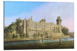 Aluminium print Warwick Castle