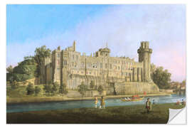 Selvklebende plakat Warwick Castle