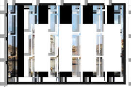 Gerahmter Kunstdruck Kirchen des Redentore und San Giacomo