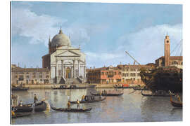 Quadro em plexi-alumínio View of Church of Redeemer and St James, Venice