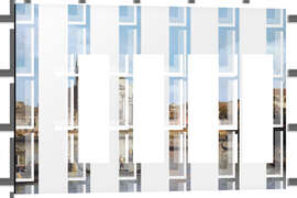 Magnettafel Kirchen des Redentore und San Giacomo