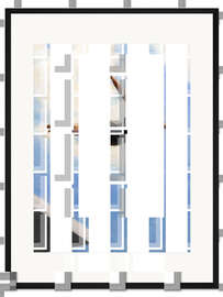 Gerahmter Kunstdruck Kunstspringerin in der Luft I