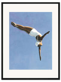 Framed art print Diving - Sarah Morrissette