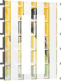 Magnettafel Kunstspringerin