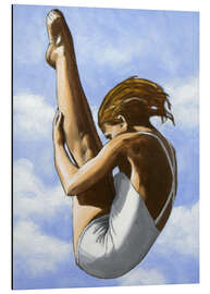 Magnettafel Kunstspringen ohne Kappe