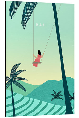 Cuadro de aluminio Ilustración de Bali