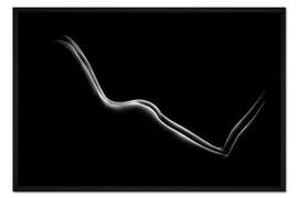 Gerahmter Kunstdruck Frauenakt