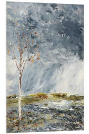 Foam board print The Birch Tree I (Autumn)