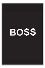 Plakat Boss symbol