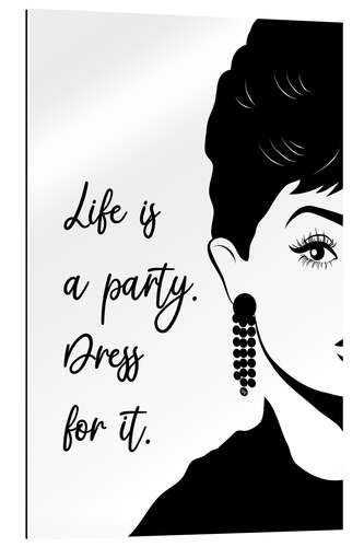 Gallery print Audrey Hepburn Quote