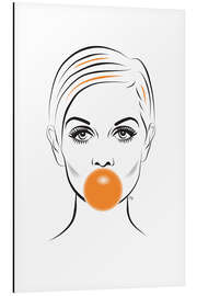 Magnettafel Twiggy mit Kaugummi 