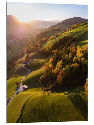 Gallery Print Herbst im Tal, Südtirol, Italien