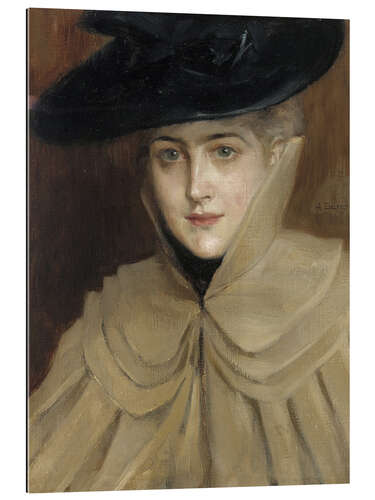 Galleritryck Portrait Young Woman