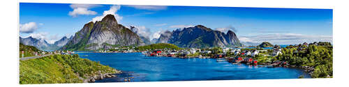 PVC-taulu Panorama of Lofoten Archipelago