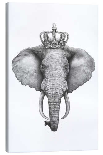 Canvas print The Elephant King