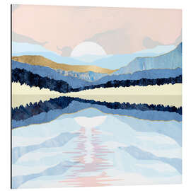 Magnettafel Reflexion im Eis