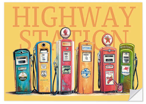 Wandsticker Highway Station