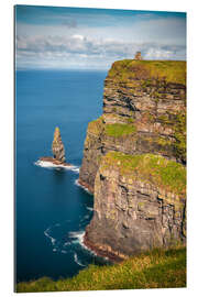 Gallery print Cliffs of Moher Castle, Ireland