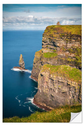 Sticker mural Falaises de Moher, Irlande