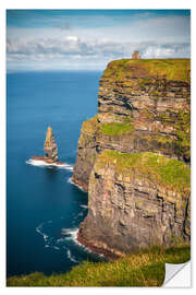 Muursticker Cliffs of Moher Castle, Ireland