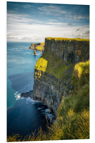 Bilde på skumplate Cliffs of Moher in the morning, Ireland