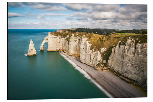 Cuadro de aluminio Etretat, Normandía, Francia