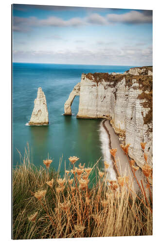 Gallery Print Blick auf die Klippen von Etretat, Frankreich, Normandie